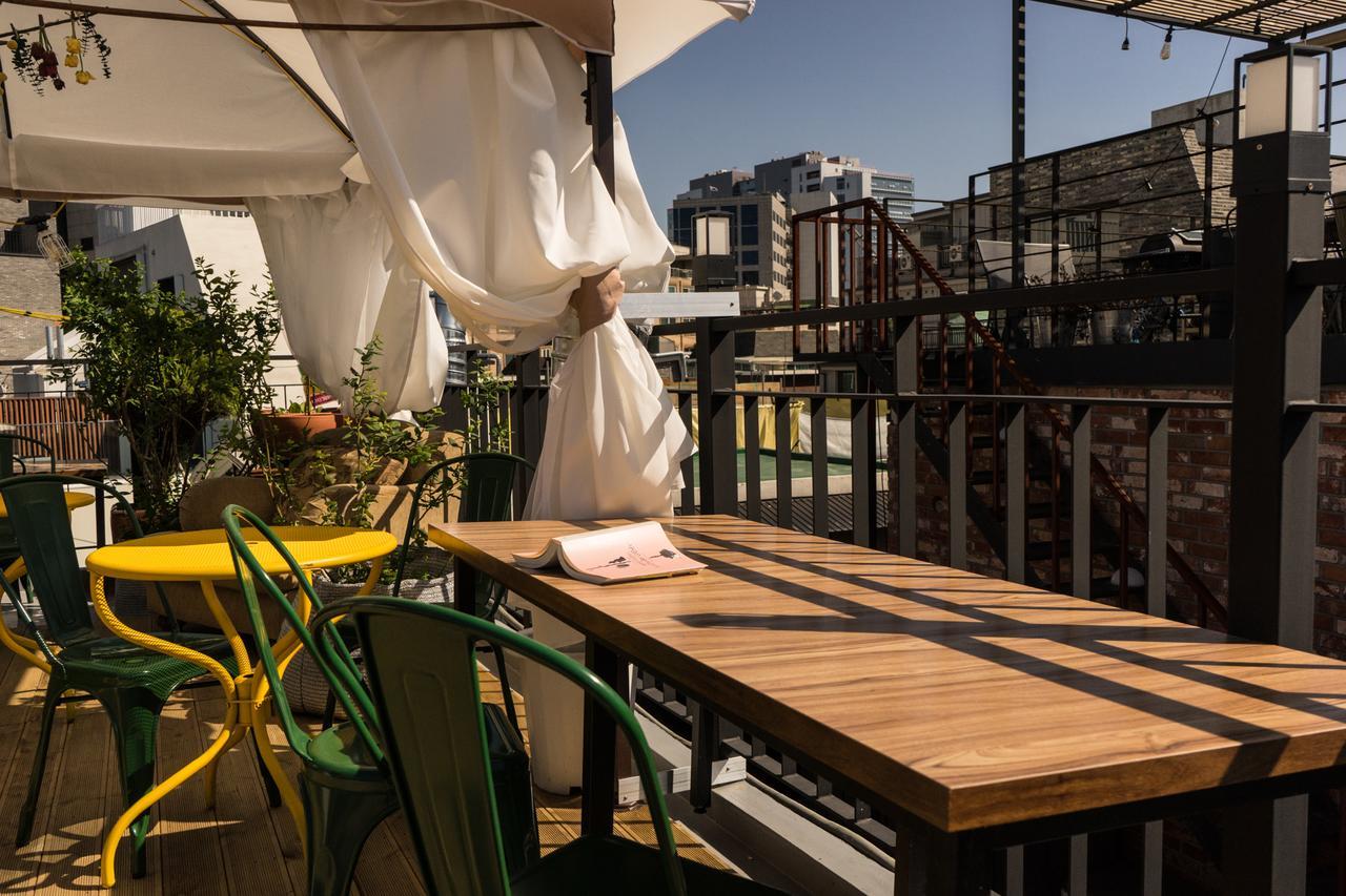 Tetto House Rooftop Garden Seul Esterno foto
