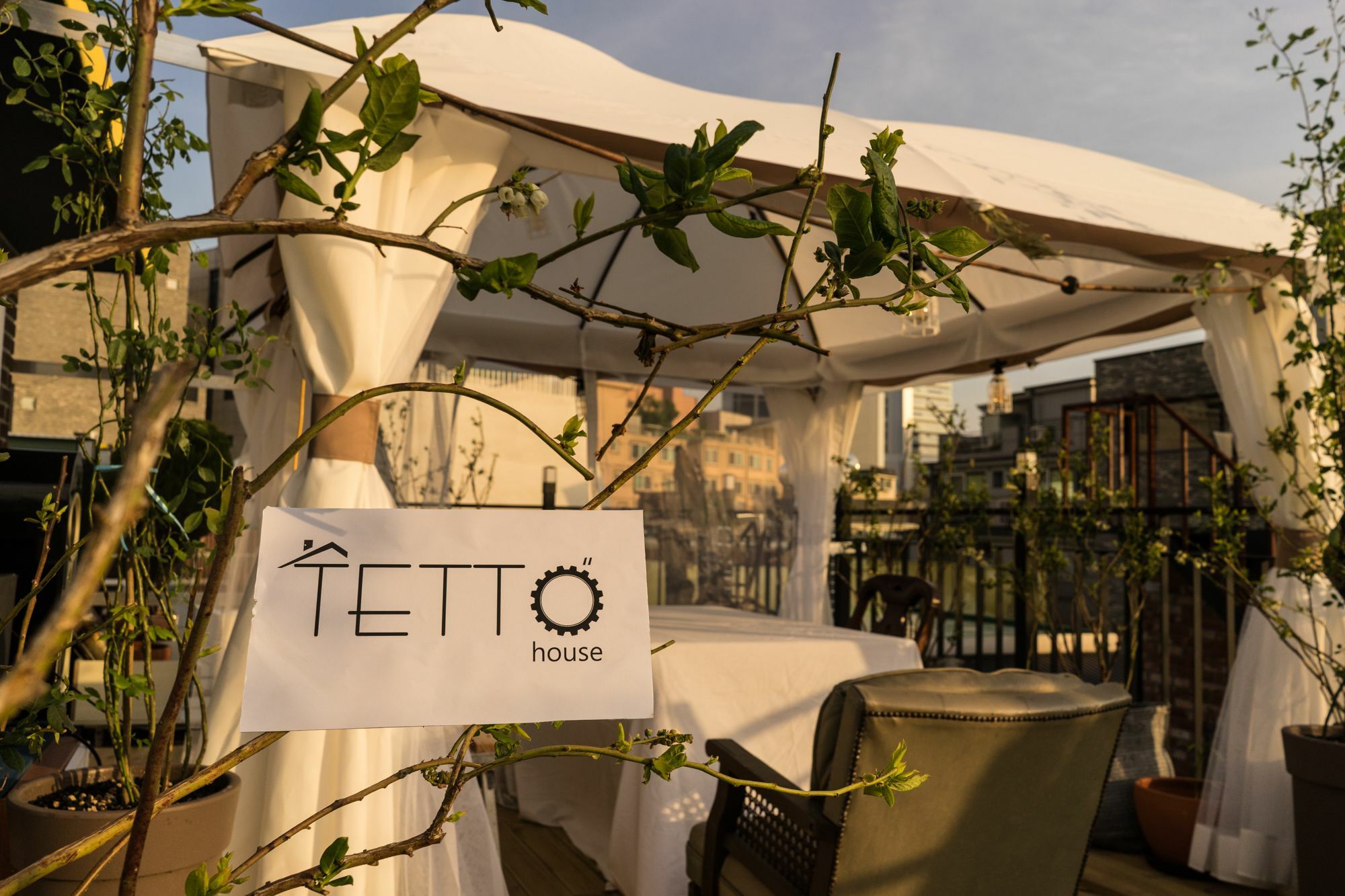 Tetto House Rooftop Garden Seul Esterno foto